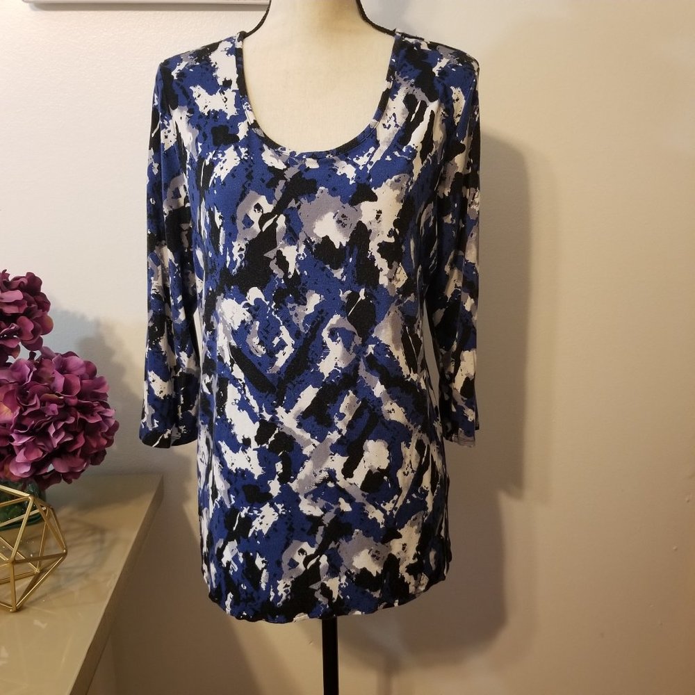 Nine Four One Blue Top